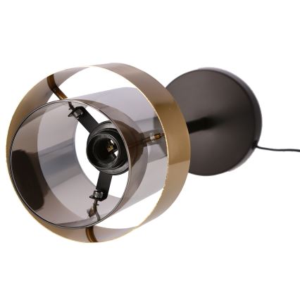 Stolní lampa SPIEGA 1xE27/60W/230V zlatá/černá