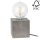 Stolní lampa STRONG 1xE27/25W/230V beton – FSC certifikováno