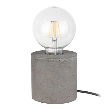 Stolní lampa STRONG ROUND 1xE27/25W/230V beton