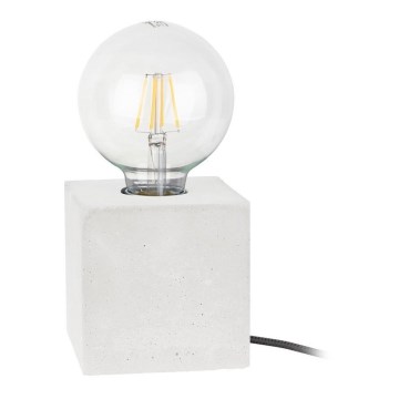 Stolní lampa STRONG SQUARE 1xE27/25W/230V beton