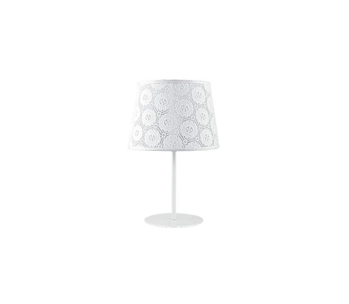Duolla Stolní lampa SYMPHONY 1xE14/40W/230V 350 mm bílá DU7150