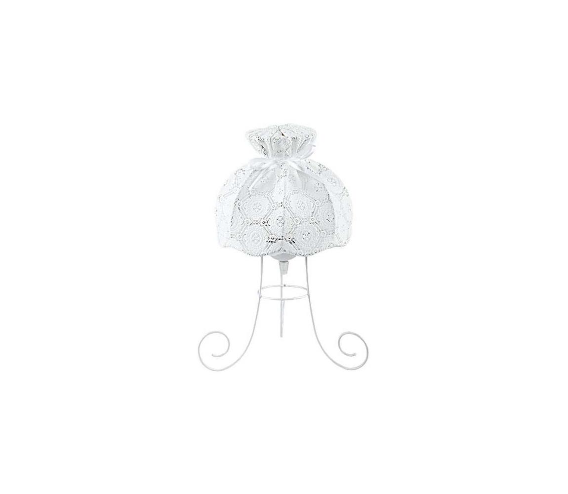 Duolla Stolní lampa SYMPHONY 1xE27/40W/230V 350 mm bílá DU7612