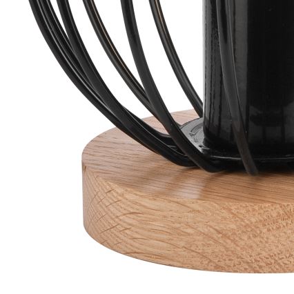 Stolní lampa TIMO 1xE27/60W/230V černá