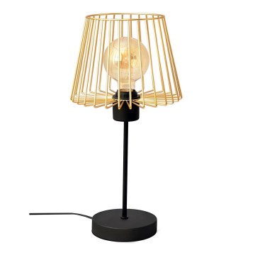 Stolní lampa TORRI 1xE27/15W/230V zlatá/černá