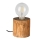 Stolní lampa TRABO 1xE27/25W/230V borovice