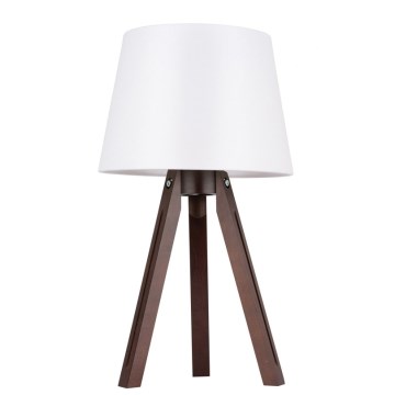 Stolní lampa TRIPOD 1xE27/40W/230V buk