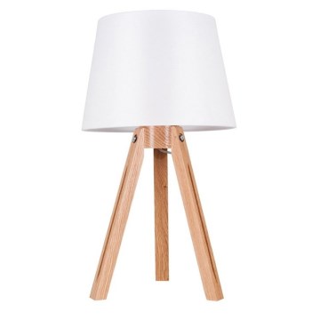 Stolní lampa TRIPOD 1xE27/40W/230V dub