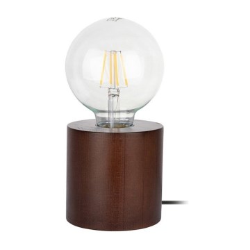 Stolní lampa TRONGO ROUND 1xE27/25W/230V buk