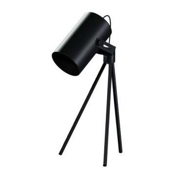 Stolní lampa TUBA 1xE27/24W/230V černá