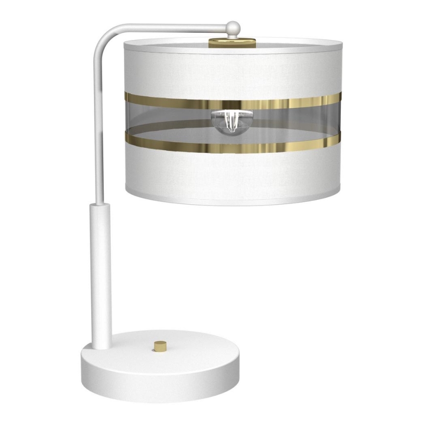 Stolní lampa ULTIMO 1xE27/6W/230V bílá