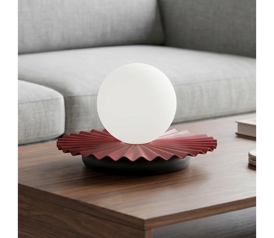 EMIBIG Stolní lampa UMBRA 1xG9/8W/230V červená 1732/LN1