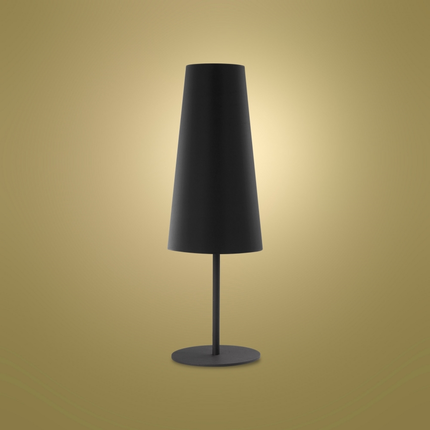 Stolní lampa UMBRELLA 1xE27/15W/230V černá