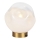 Stolní lampa VANA 1xE27/40W/230V krémová/zlatá