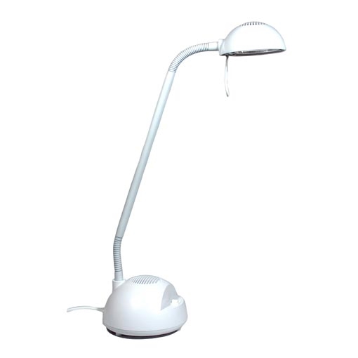 Stolní lampa VEGA 1xGY6,35/50W/230V/12V bílá