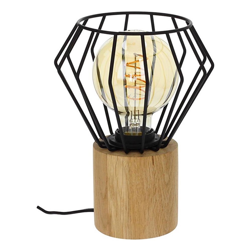 Stolní lampa VENTI 1xE27/15W/230V dub