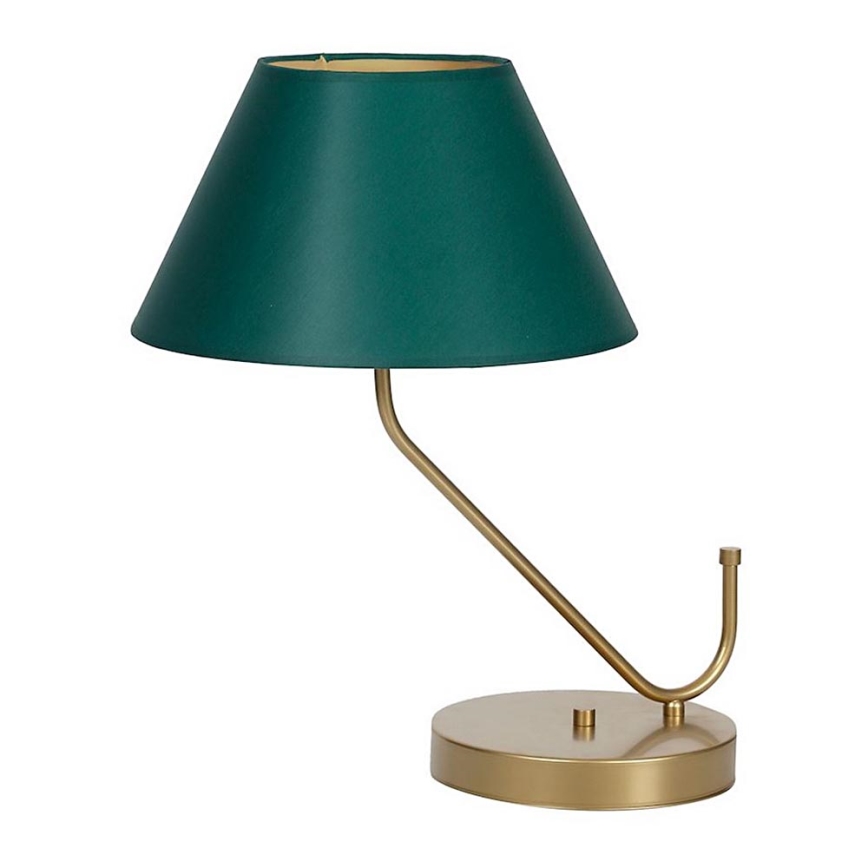 Stolní lampa VICTORIA 1xE27/60W/230V zelená