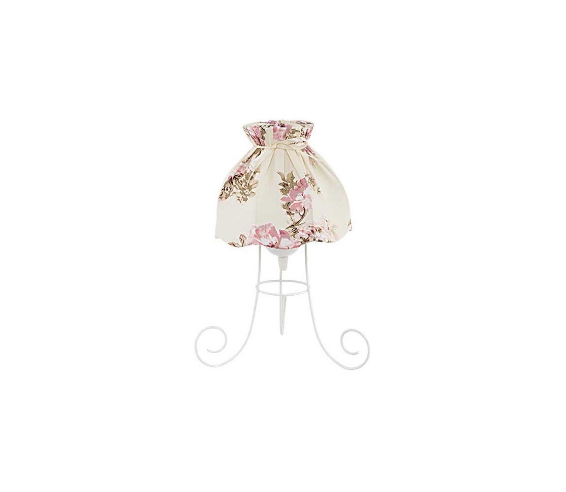 Duolla Stolní lampa VIOLIN 1xE27/40W/230V 350 mm růže DU9202