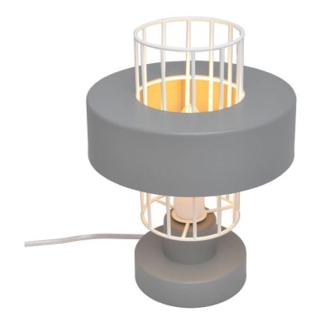 Stolní lampa VOLTA 1xE27/15W/230V šedá