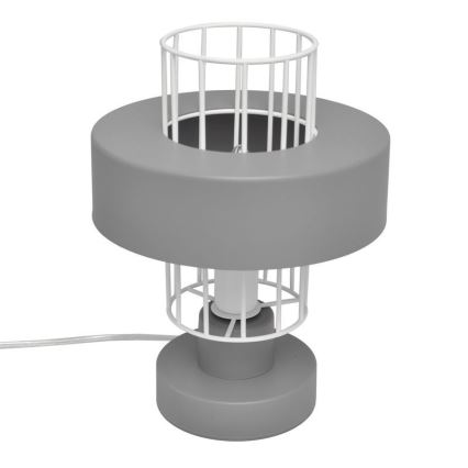 Stolní lampa VOLTA 1xE27/15W/230V šedá