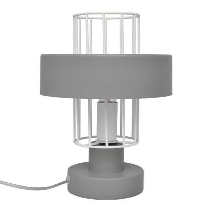 Stolní lampa VOLTA 1xE27/15W/230V šedá