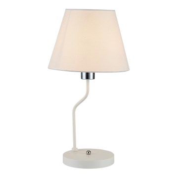 Stolní lampa YORK 1xE14/60W/230V bílá