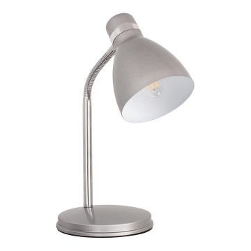 Stolní lampa ZARA 1xE14/40W/230V stříbrná