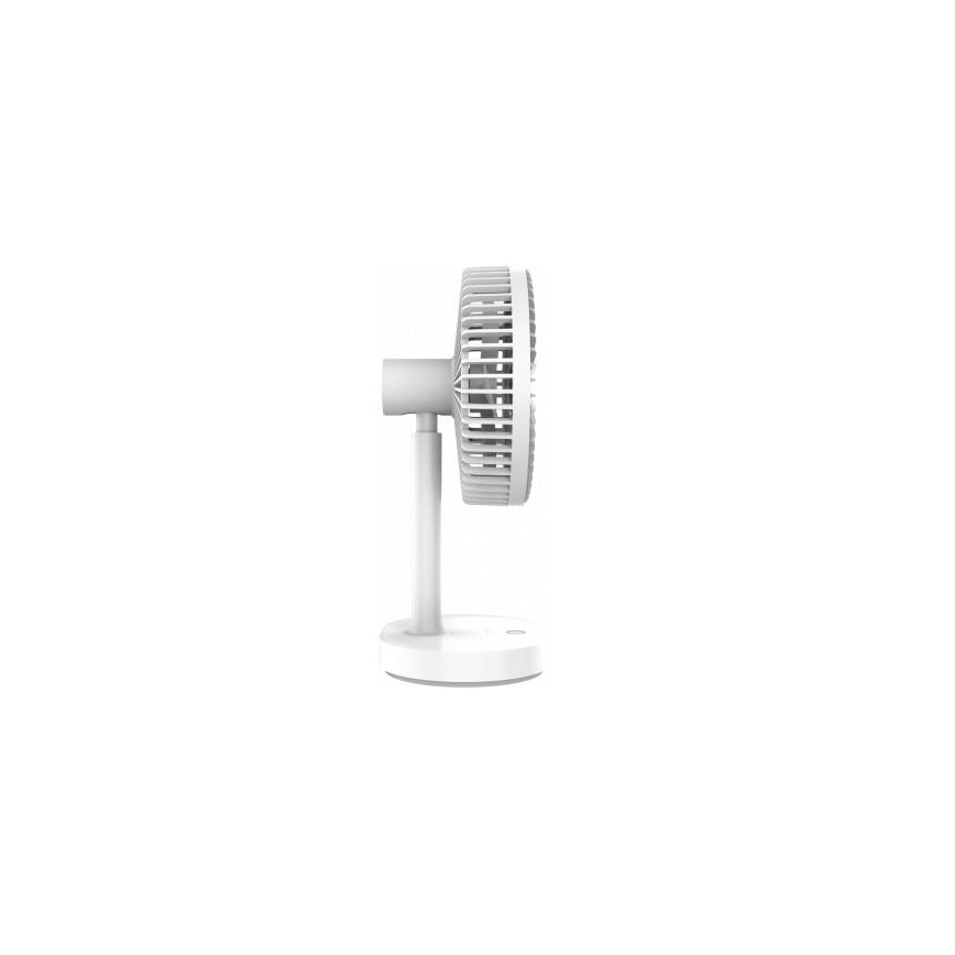 Stolní nabíjecí ventilátor s LED lampou 3000mA/3,7V USB-C