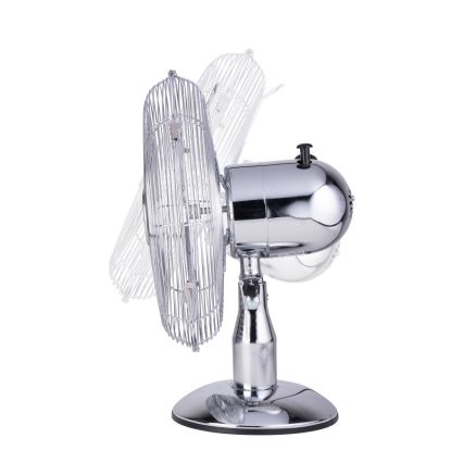 Stolní ventilátor 35W/230V pr. 30 cm lesklý chrom