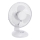 Stolní ventilátor 38W/230V pr. 25 cm bílá