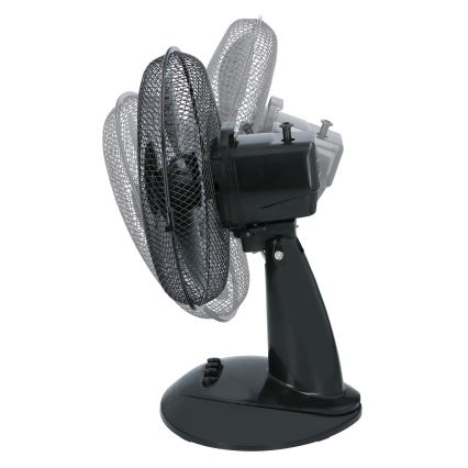 Stolní ventilátor 38W/230V pr. 30 cm černá