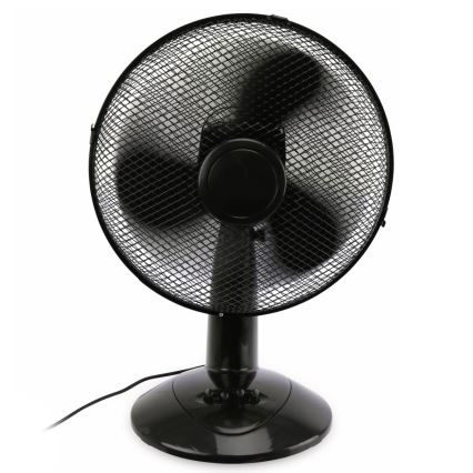 Stolní ventilátor 38W/230V pr. 30 cm černá