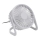 Stolní ventilátor USB pr. 15 cm bílá