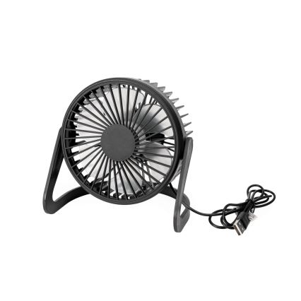 Stolní ventilátor USB pr. 15 cm černá