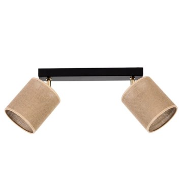 Stropní bodové svítidlo JUTE 2xE27/25W/230V