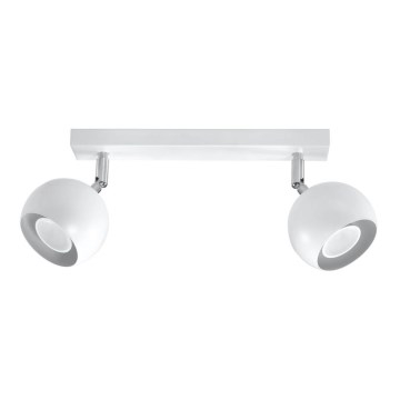 Stropní bodové svítidlo OCULARE 2xGU10/10W/230V