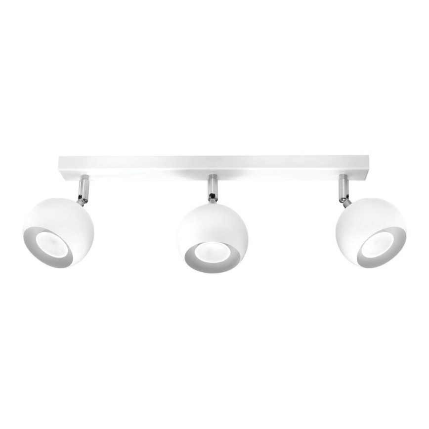 Stropní bodové svítidlo OCULARE 3xGU10/10W/230V