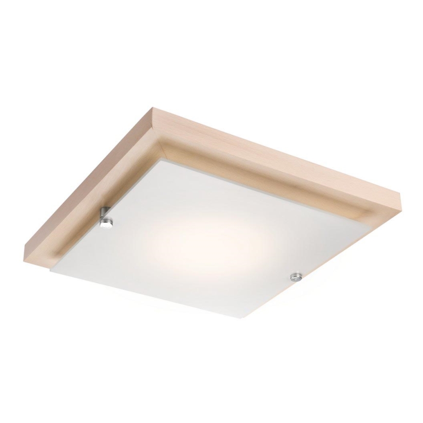 Stropní svítidlo 1xE27/60W/230V buk
