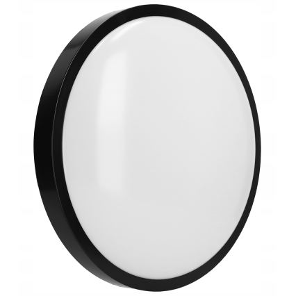 Stropní svítidlo 2xE27/40W/230V pr. 29,5 cm černá