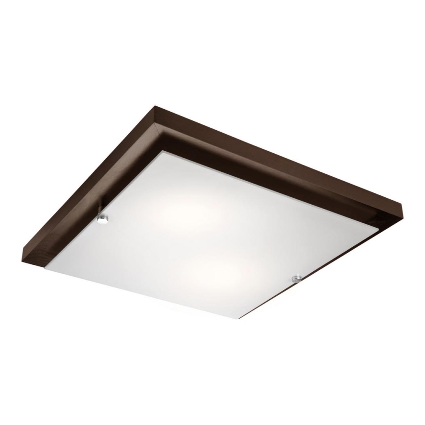 Stropní svítidlo 2xE27/60W/230V borovice