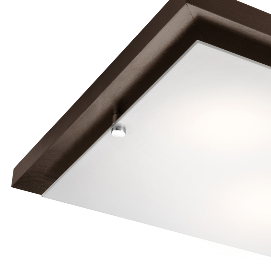Stropní svítidlo 2xE27/60W/230V borovice