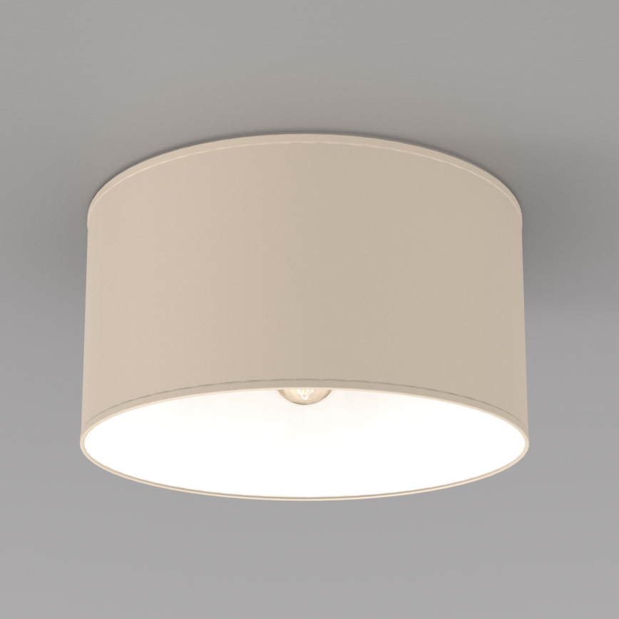Stropní svítidlo ARDEN 1xE27/15W/230V pr. 40 cm béžová