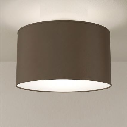 Stropní svítidlo ARDEN 1xE27/15W/230V pr. 40 cm hnědá