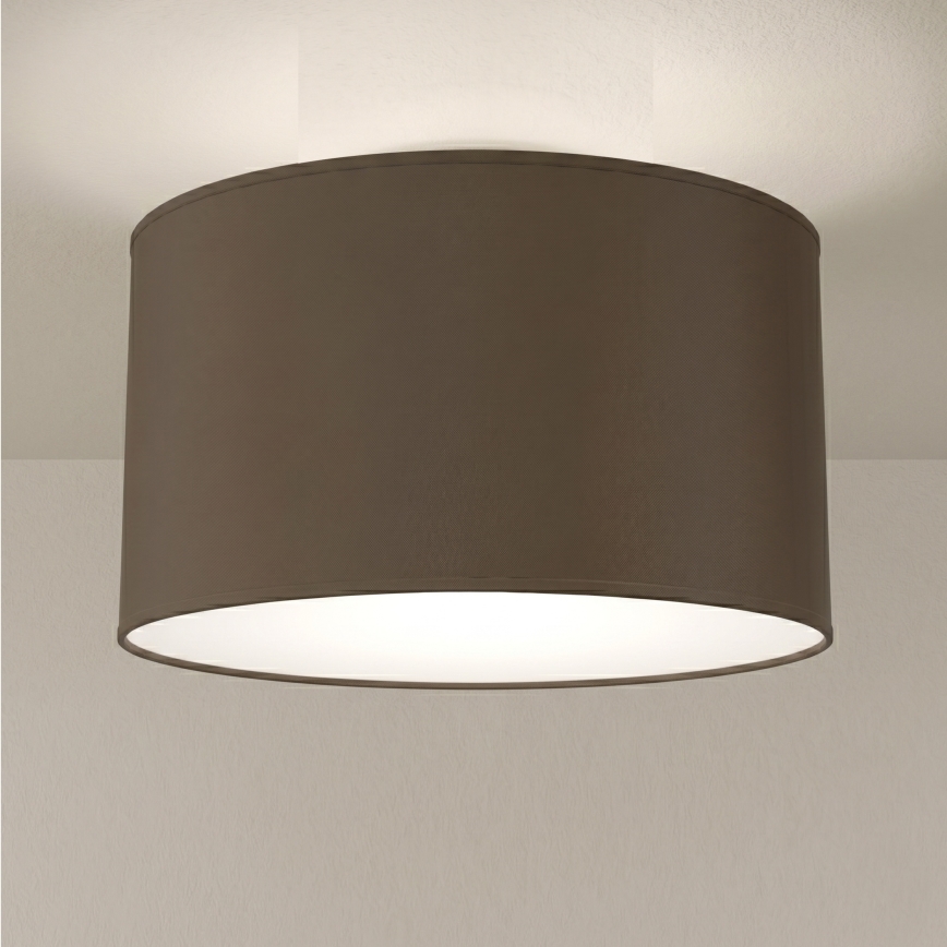 Stropní svítidlo ARDEN 1xE27/15W/230V pr. 40 cm hnědá