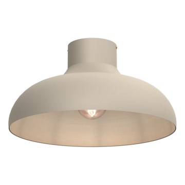Stropní svítidlo BASCA 1xE27/15W/230V pr. 40 cm béžová