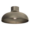 Stropní svítidlo BASCA 1xE27/15W/230V pr. 40 cm bronzová