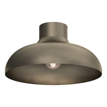 Stropní svítidlo BASCA 1xE27/15W/230V pr. 40 cm bronzová