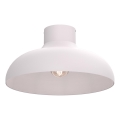 Stropní svítidlo BASCA 1xE27/15W/230V pr. 40 cm krémová