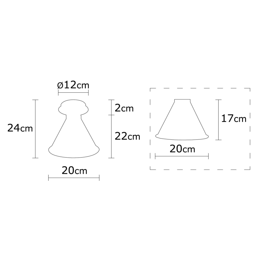 Stropní svítidlo BERCESTE 1xE27/40W/230V