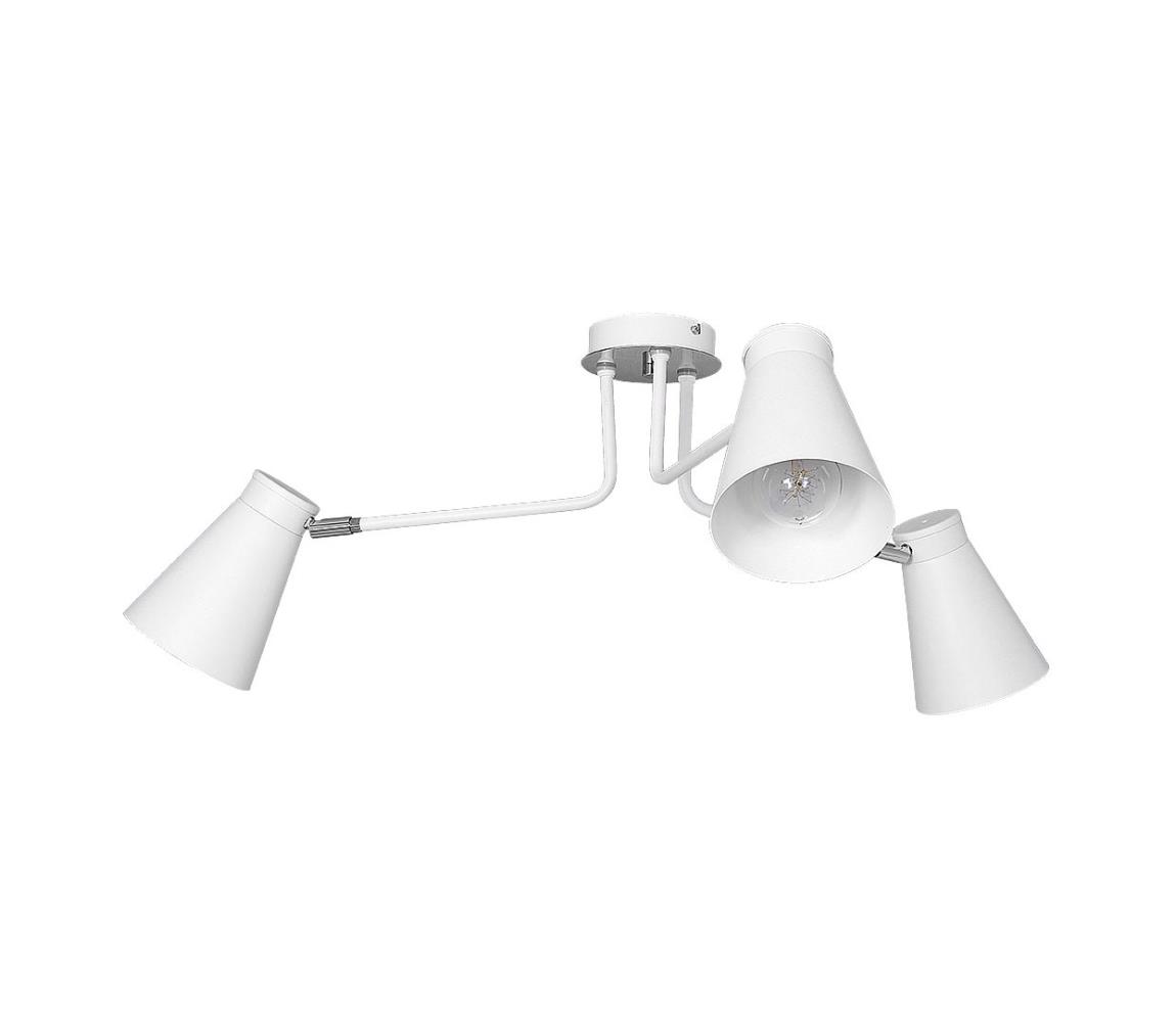 Luminex Stropní svítidlo BEVAN 3 3xE27/60W bílá LU5027
