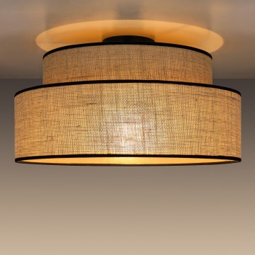 Stropní svítidlo BOHO 1xE27/60W/230V béžová